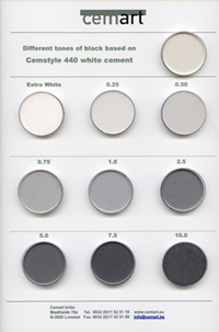 Polished Screed Colours